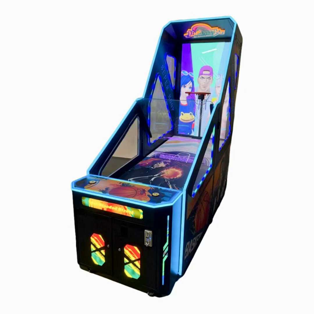 Ticket Redemption Machine - コイン式LEDバスケットボールアーケードマシン（チケット交換機能付き）-アミューズメントセンター向け楽しいスポーツゲーム（運賃別）