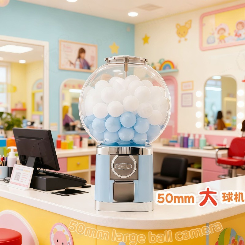Open Vending Machine - 50MMカプセルトイボール、自動販売機用デスクトップ抽選ボール、商業施設のオープニング、年次パーティー、子供向けホームゲームの小道具
