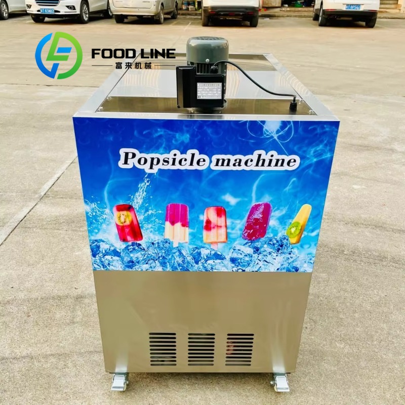 Popcorn Vending Machine - カスタマイズ可能な業務用アイスキャンディー製造機、1日12000個生産、2HPブランドコンプレッサー搭載大型アイスキャンディーメーカー