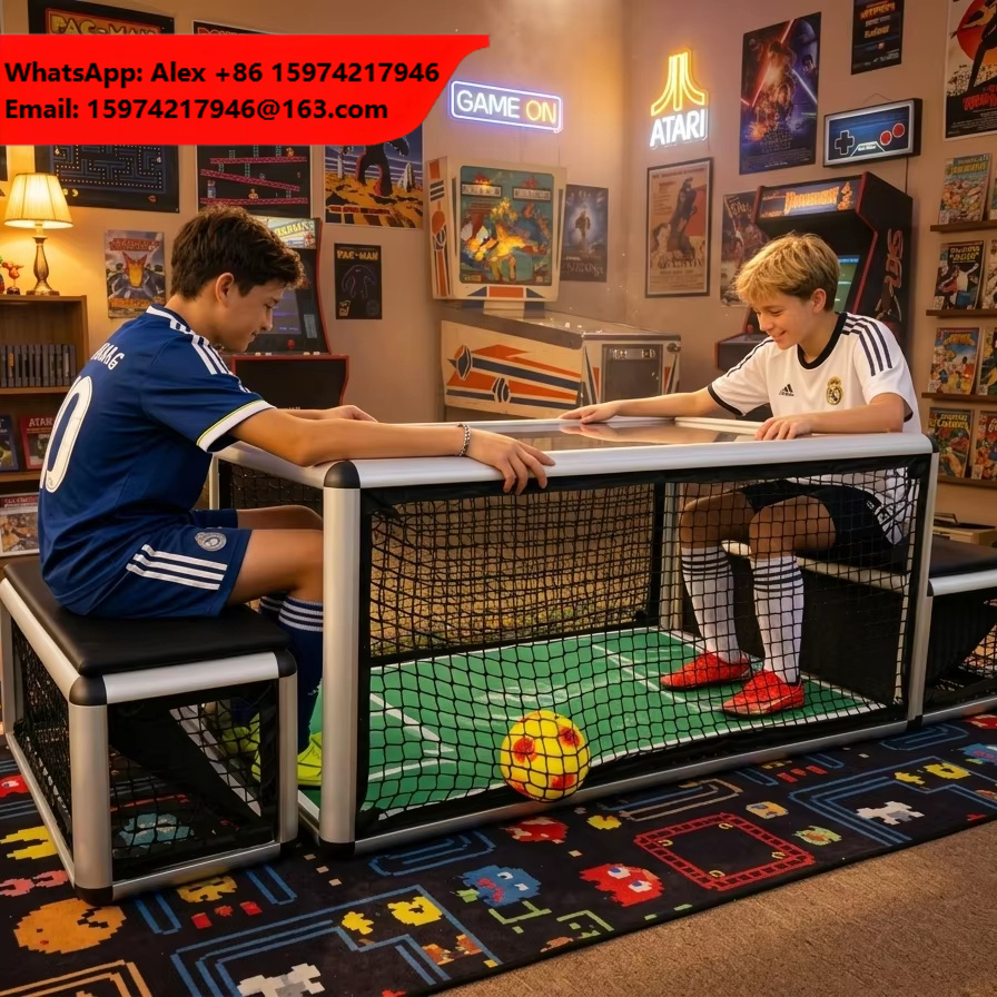 Arcade Ticket Machine - 商業用屋内フットボールサッカーアーケードゲームマシン、チケット交換式スポーツシミュレーター（大人向け）