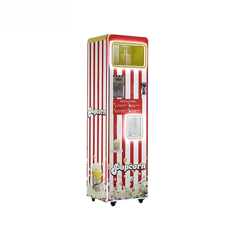 ポップコーン自動販売機 キャラメル味 業務用自動販売機 映画 - Popcorn Vending Machine のレビューと価格