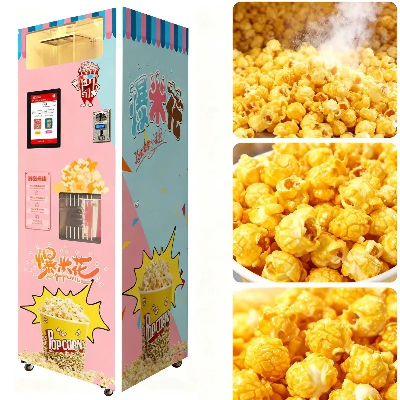 カスタマイズ可能なベストセラーインテリジェントハイテク自動ポ - Popcorn Vending Machine のレビューと価格