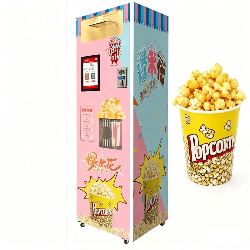 カスタマイズ可能なベストセラーインテリジェントハイテク自動ポ - Popcorn Vending Machine のレビューと価格