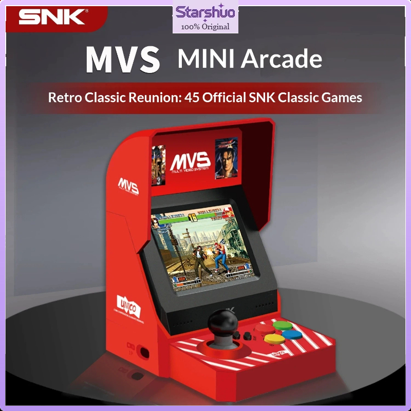 UNICO MVSミニアーケードコンソール（内蔵スクリーン付 - Arcade Vibes のレビューと価格