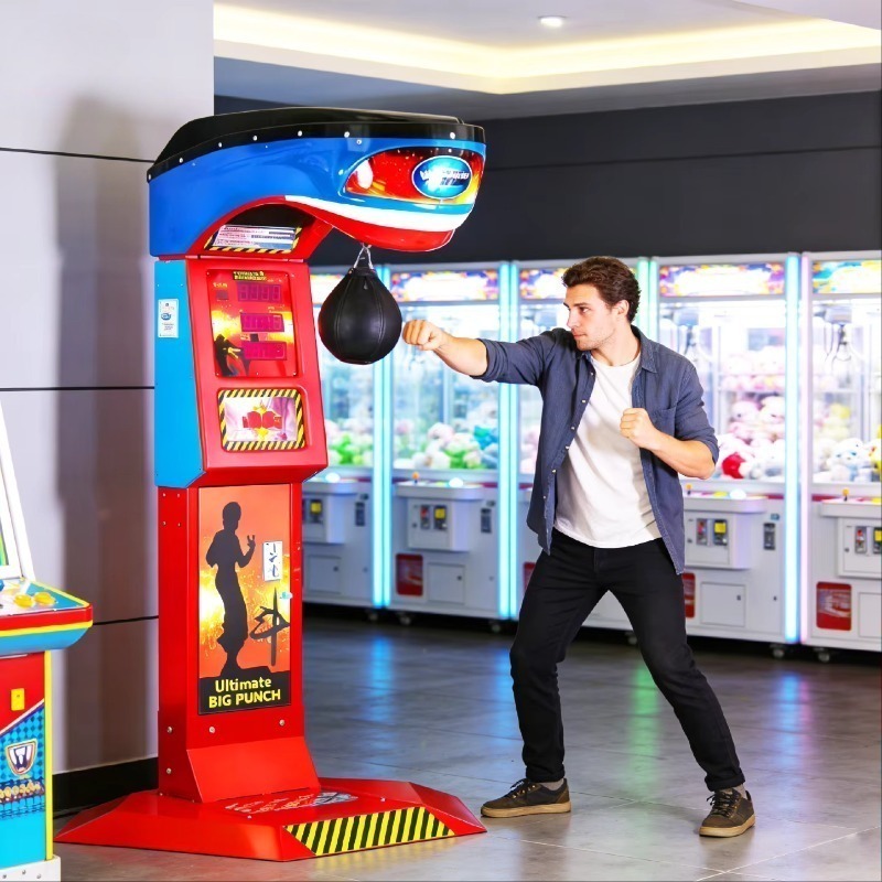 業務用パンチングマシン ビッグキング 新型電子ボクシングゲー - Popcorn Vending Machine のレビューと価格
