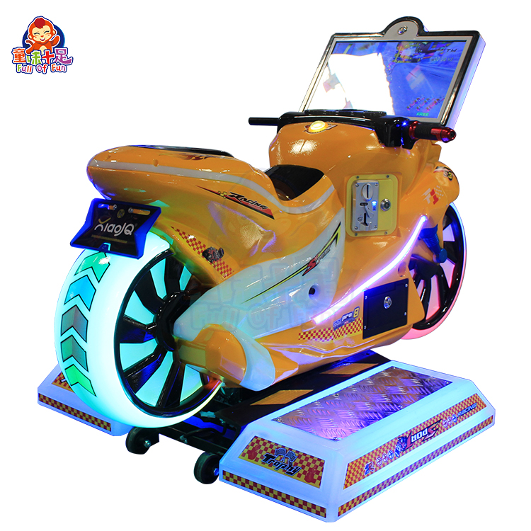 屋内遊園地子供用バイクレースアーケードマシンコイン式キッズラ - Coin Operated Kiddie Ride のレビューと価格