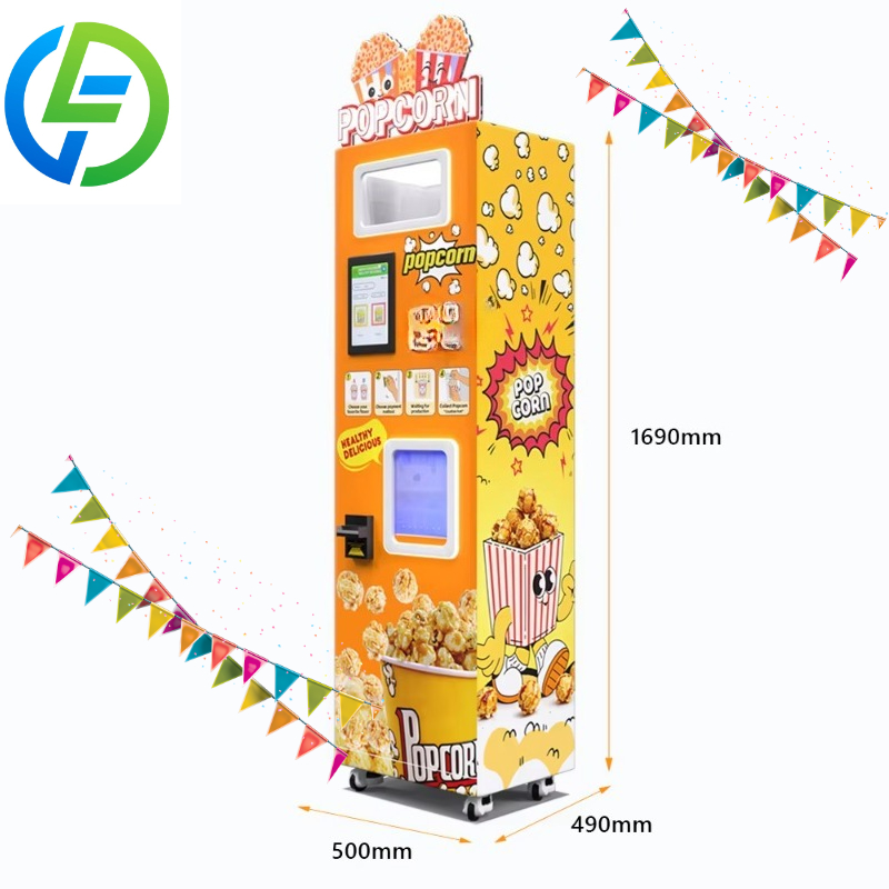 カスタマイズ可能な24時間稼働ポップコーン自動販売機 - 1 - Popcorn Vending Machine のレビューと価格