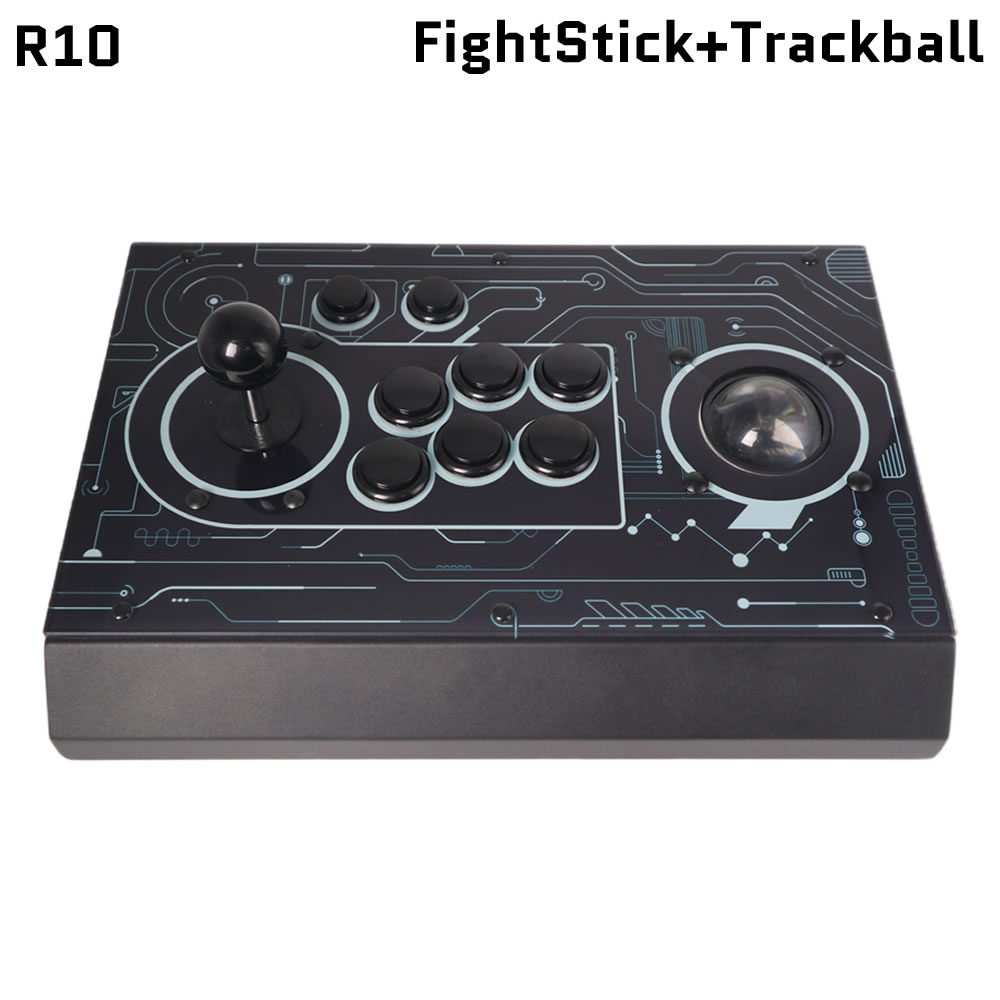 FightBox R10 アーケードファイトスティック サン - Trackball Controller Arcade のレビューと価格