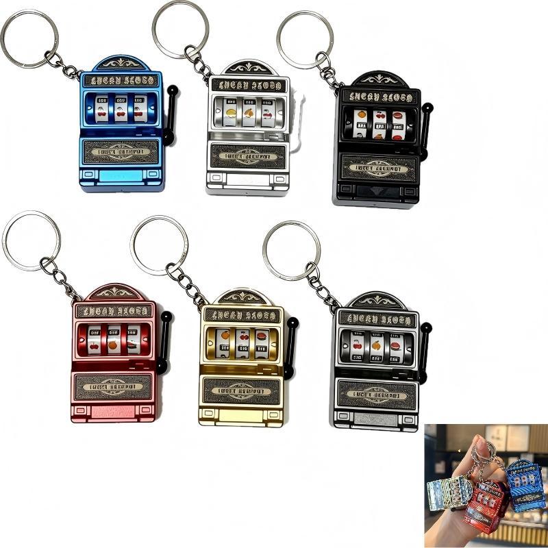 ミニギャンブルスロットマシンキーホルダー、クリエイティブなア - Arcade Game Jackpot のレビューと価格