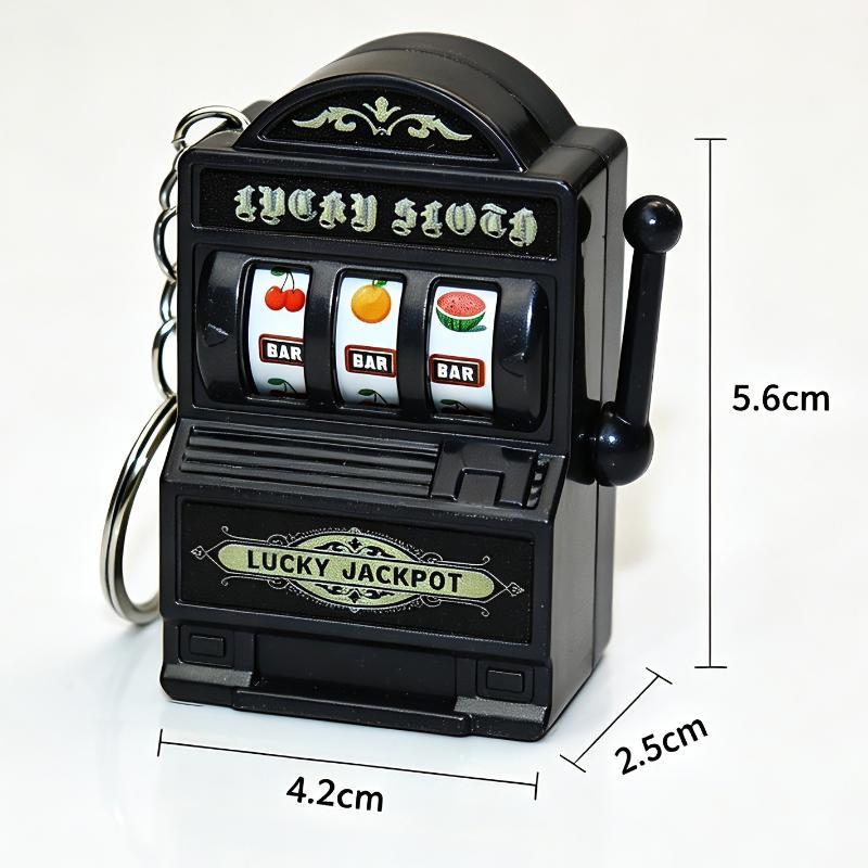 ミニギャンブルスロットマシンキーホルダー、クリエイティブなア - Arcade Game Jackpot のレビューと価格