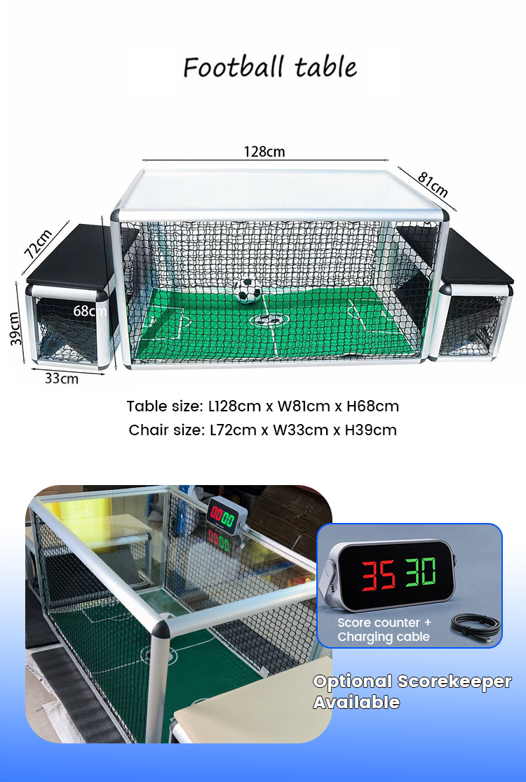 商業用屋内フットボールサッカーアーケードゲームマシン、チケッ - Arcade Ticket Machine のレビューと価格