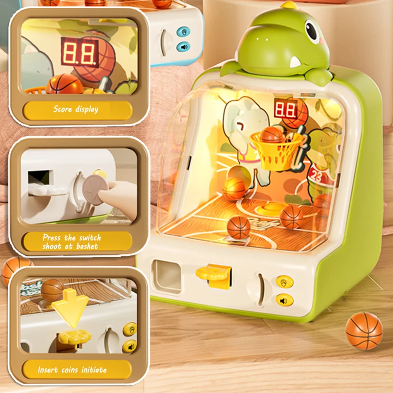 デスクトップピンボールシューティングマシンゲーム 子供用バス - Pinball Machine のレビューと価格
