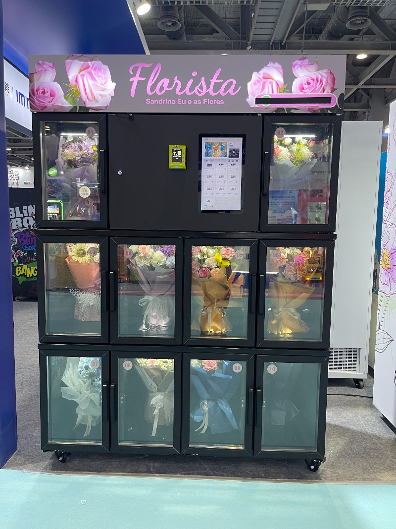 花の自動販売機、フラワーロッカー、紙幣識別機、QRコード決済 - Bill Acceptor Vending のレビューと価格