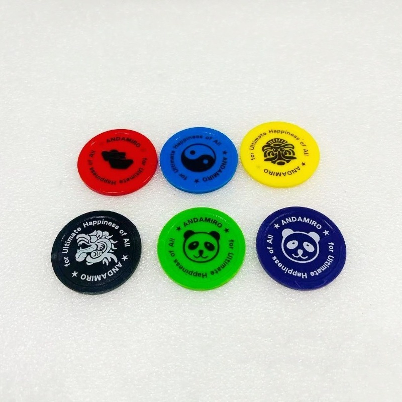 500個入り カスタムプラスチックトークンコイン アーケード - Arcade Ticket Machine のレビューと価格